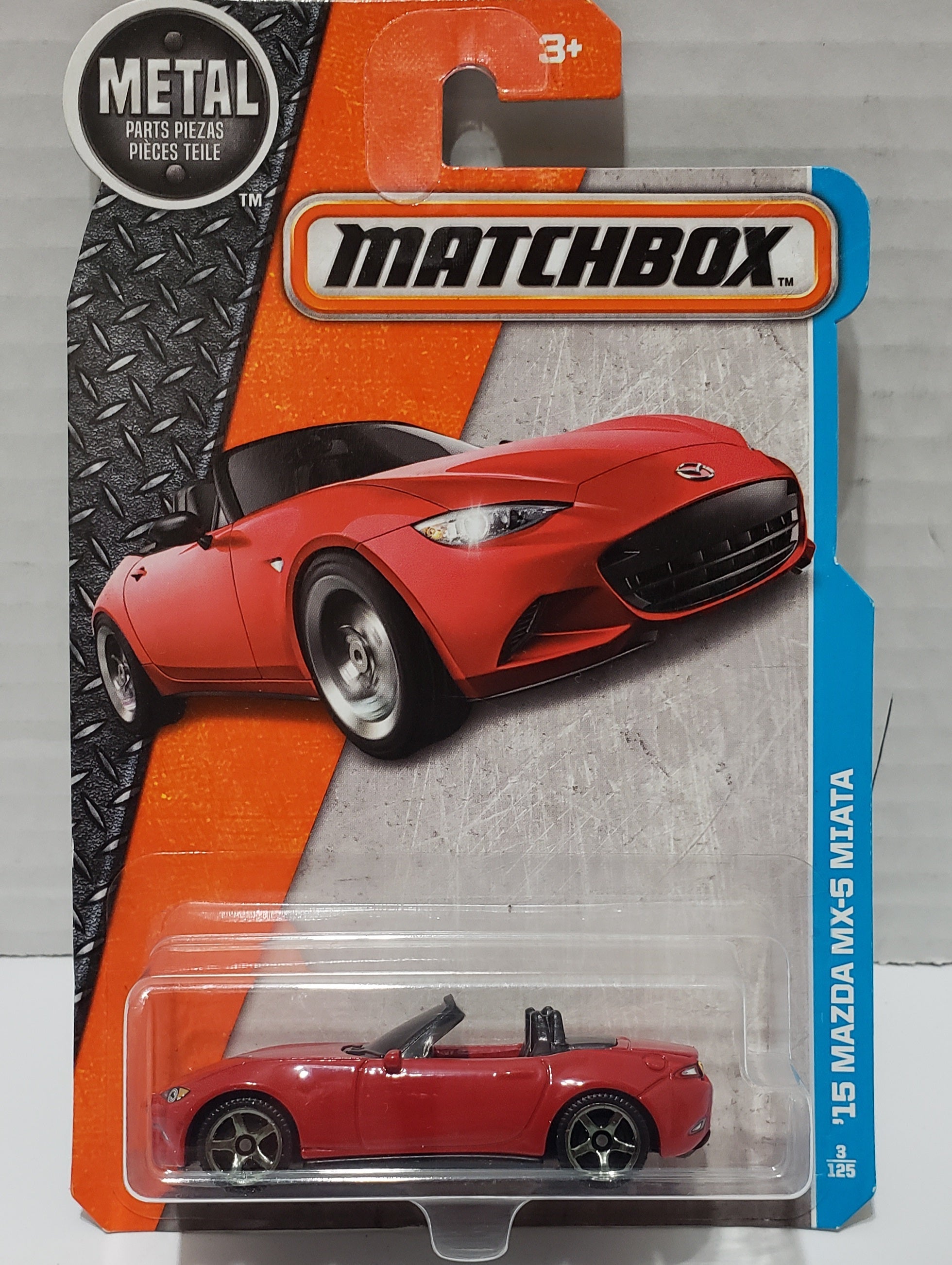 Matchbox: '15 Mazda MX-5 Miata, Red, Adventure City