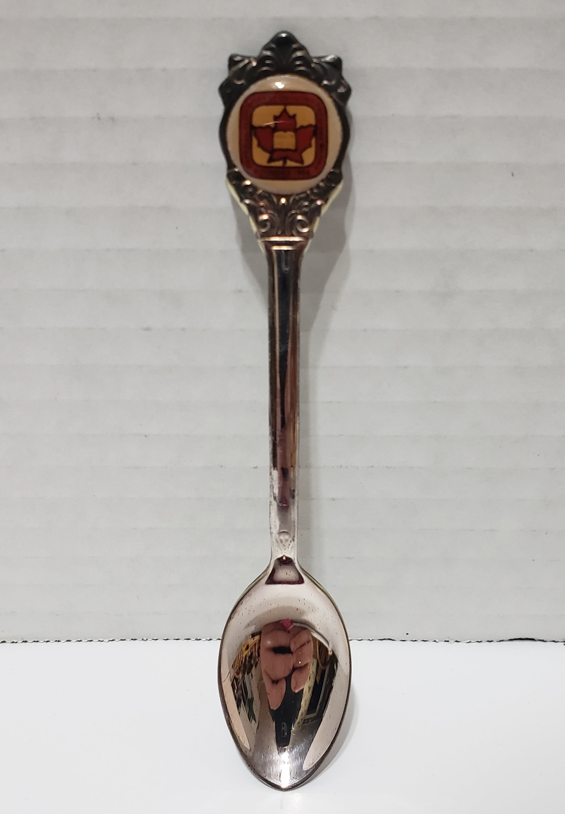 Souvenir Canada CFCRW Spoon, Oneida Silverplate - 4.5"