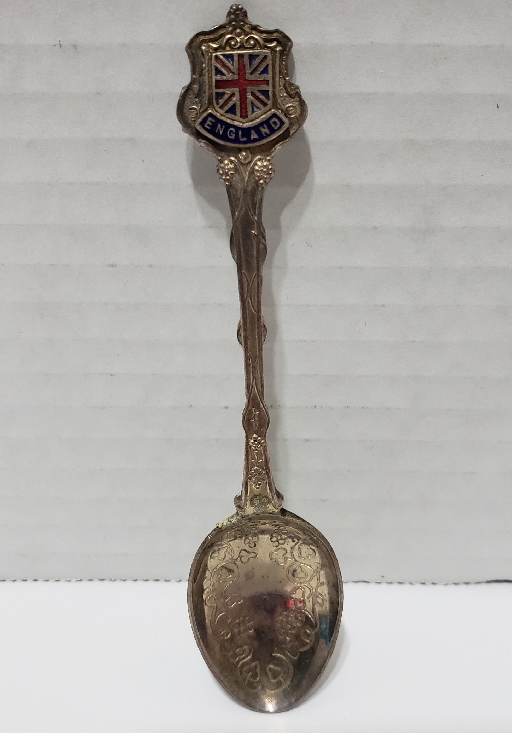 Exquisite Epns England Souvenir Spoon, Silverplate