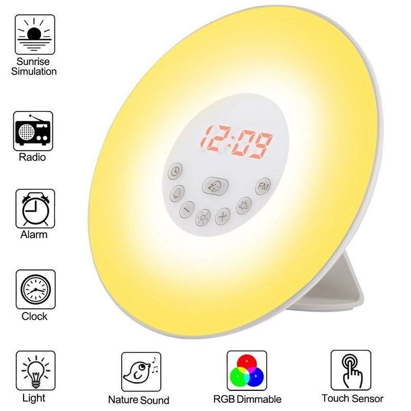 Sunset Wake-up Sunlight Alarm Clock