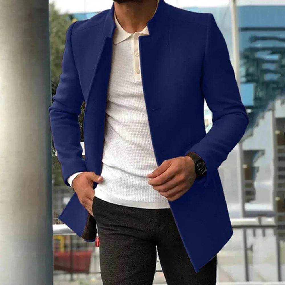 Blazer for Men Used as Business Work Jacket Breasted Plain - Slim fit