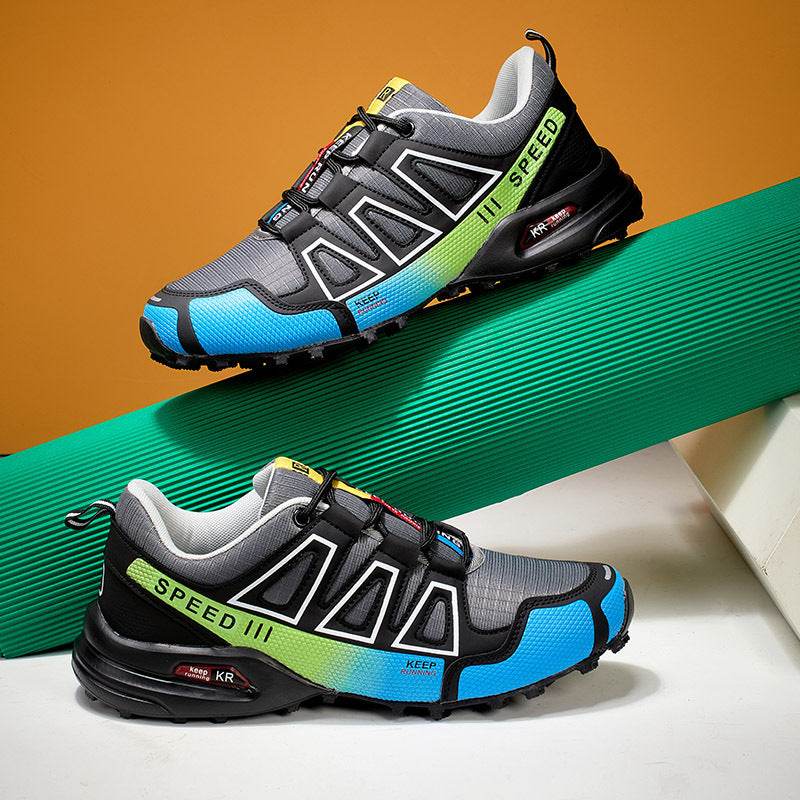 Men’s Hiking Shoes – Ultra-Light, Breathable, Shock-Absorbing Outdoor Trekking Shoes