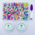 24 Grid 480 PCs Colorful Polymer Clay Beaded Set DIY Bracelet
