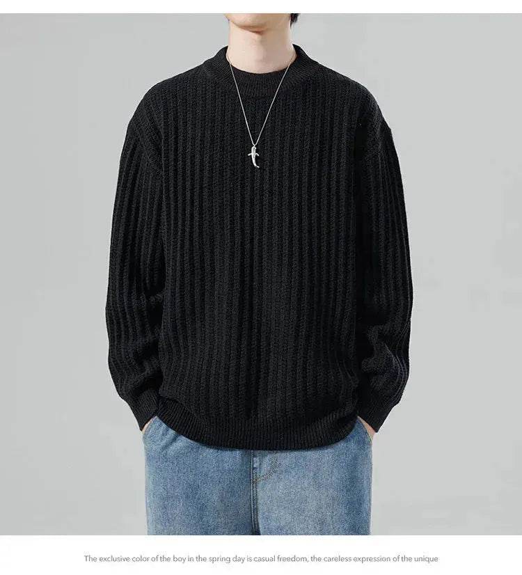 Knitwear Sweater with Crewneck Pullover top