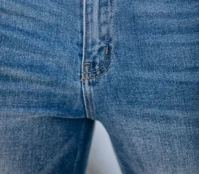 High-rise stretch bootcut jeans