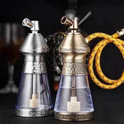 Double circulation filter cigarette holder for water pipe Complete Hookah set
