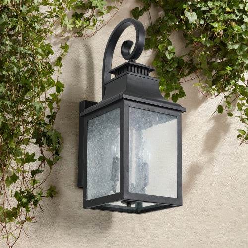 Large Outdoor Glass Wall Light Supports Many Types Of Bulbs -2 Packs