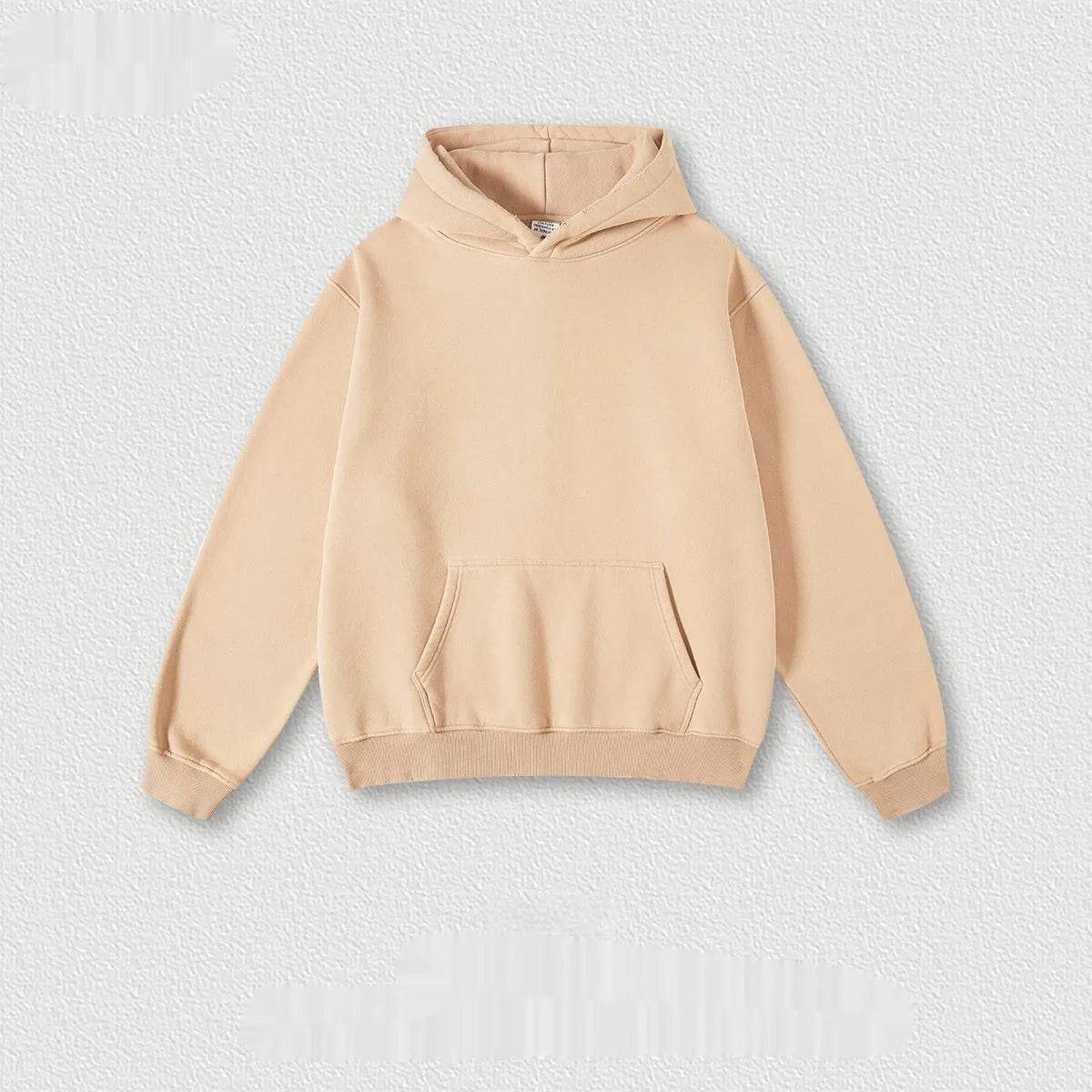 Men's Fashion Retro Velvet Hoodie Sweatshirt Pullover top