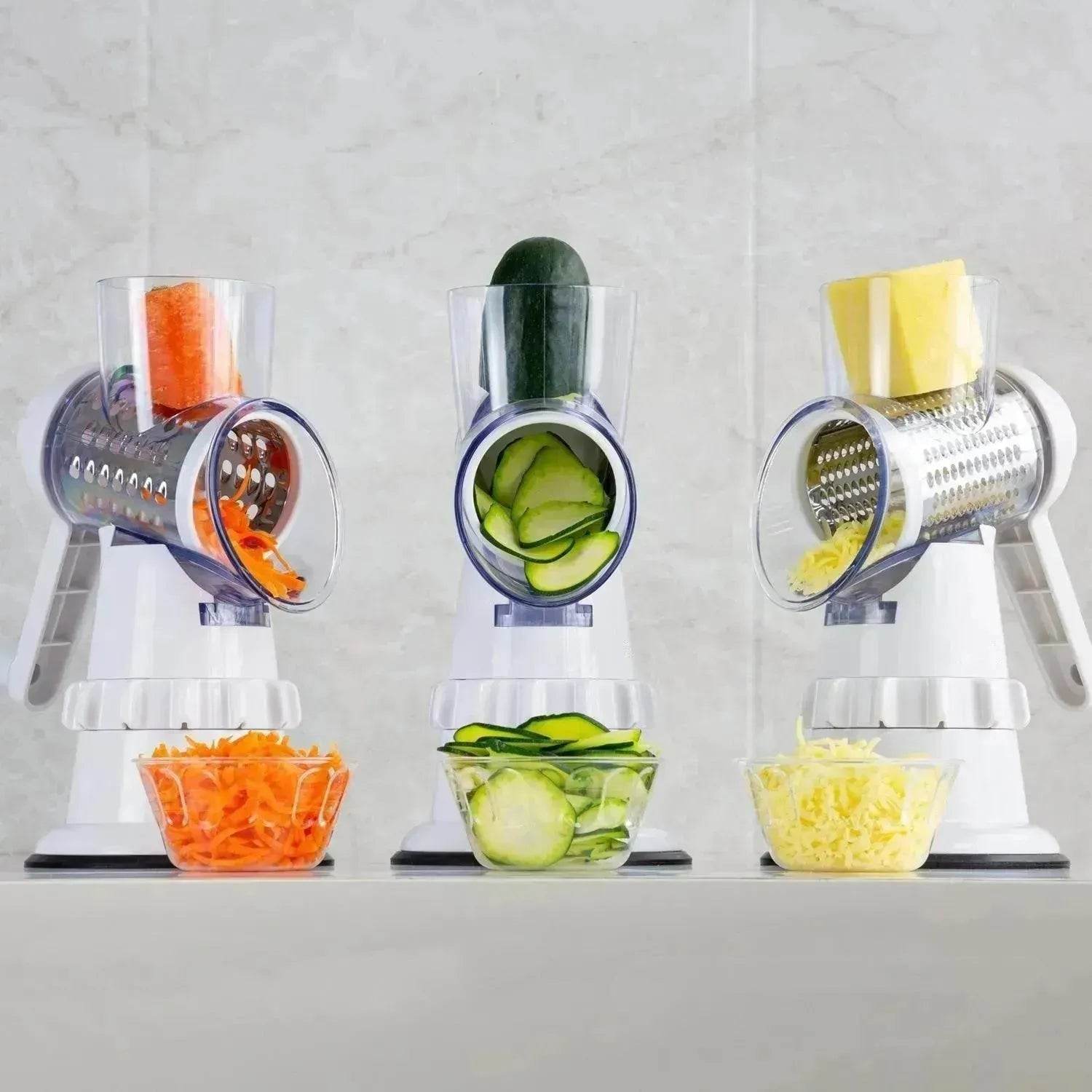 3 In 1 Vegetable Slicer Manual Kitchen Accessories Grater  shredder For Vegetable Cutter chopper Home Kitchen Supplies Kitchen Gadgets