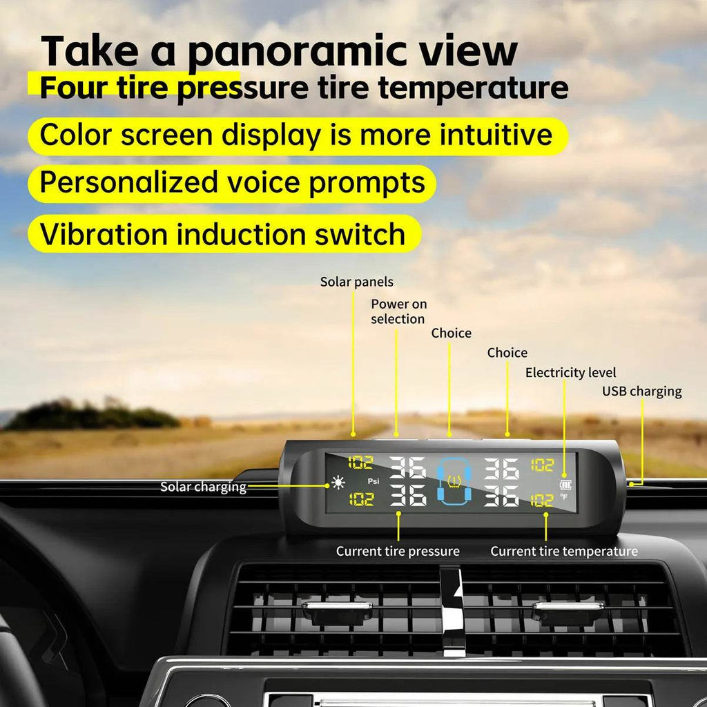 Automobile Vehicle Intelligent Power USB Tire Pressure sensor Monitoring System