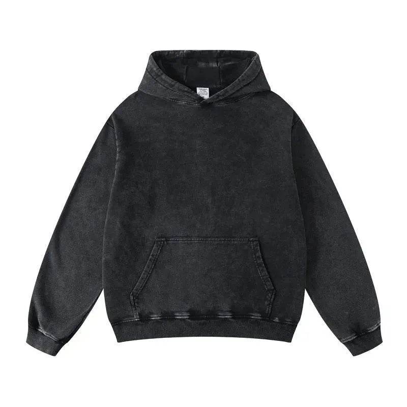 Fall Winter Thick Pullover Hoodie Sweatshirts For Men