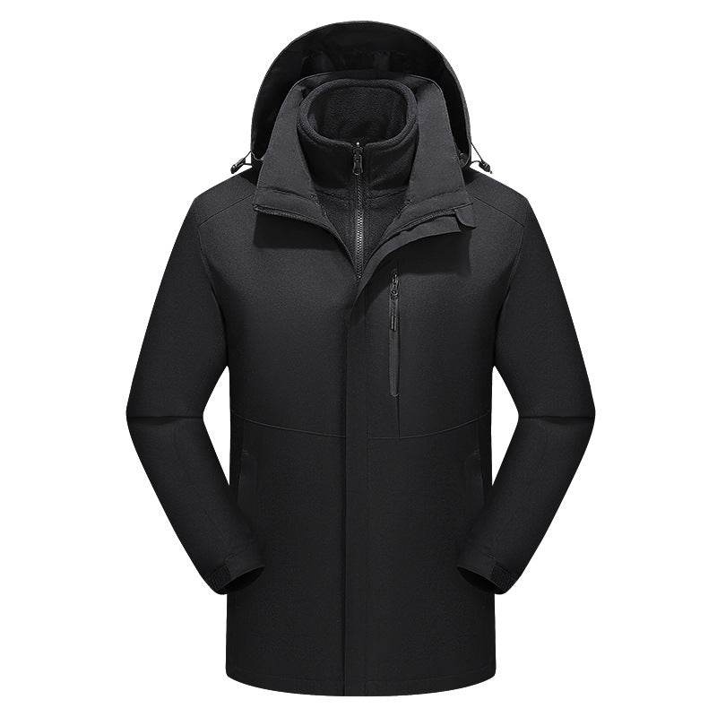 Smart Insulated Warm Detachable Hoodie Coat Jacket Men