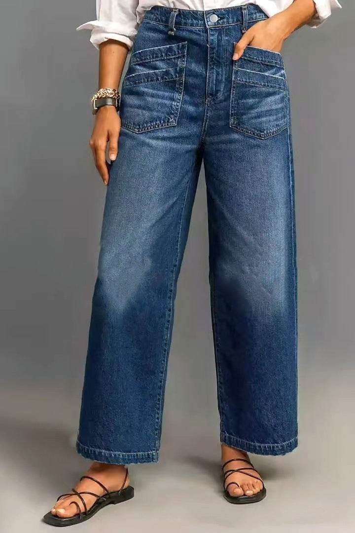 Stretch Wide-leg Pants Women's Loose Pants