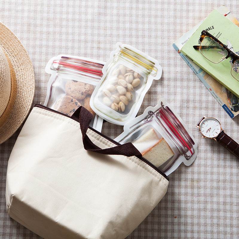 Reusable Snack Bag Biscuit seal Bag