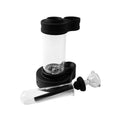 Glass Pot Lightning Light Glass Bong Hookah Set