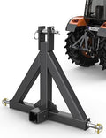 Sulythw 3 Point Trailer Hitch 2" Receiver Heavy Duty Tractor Drawbar Quick Hitch Category 1