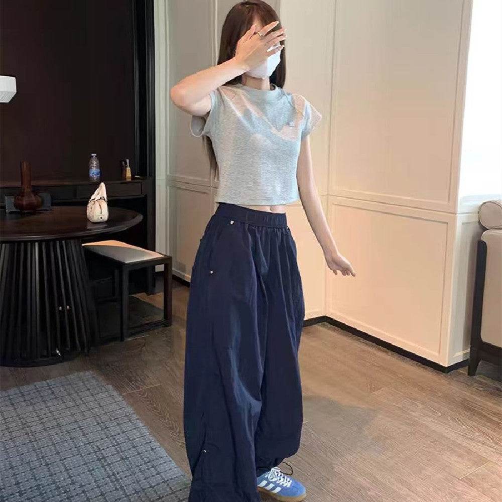 Casual Fashion Oversized Baggy Workwear Pant for women