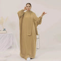 New ArabMiddle East Dubai Turkey Abaya dress Simple Plain Abaya 2025