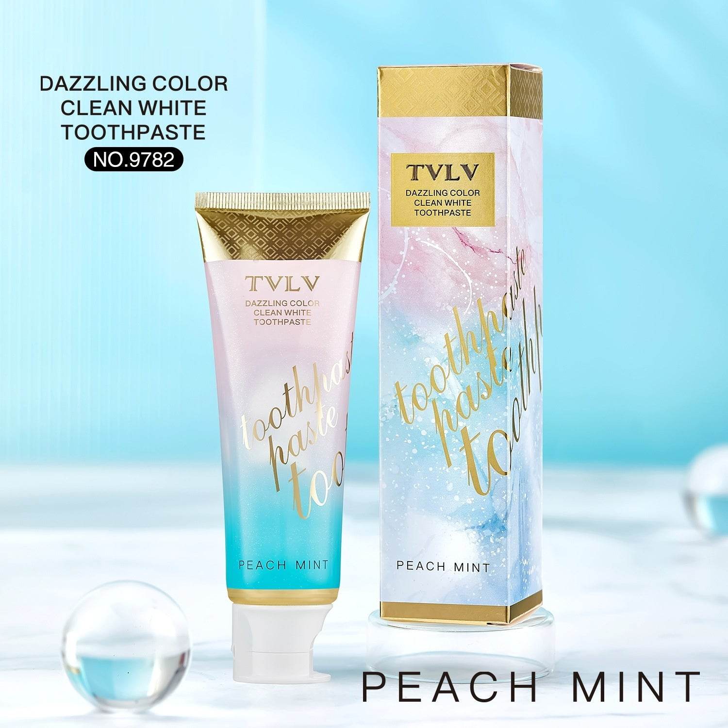 TVLV Colorful Pure Best Whitening Toothpaste
