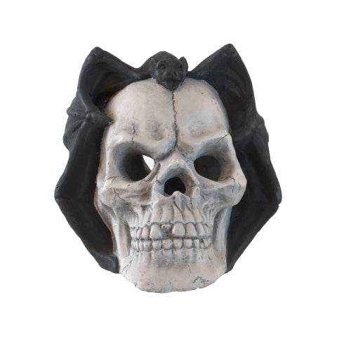 Halloween Décor - Fire Pit Demon Skull Gas Log For Ventless  Vent Free, Electric, Outdoor Fireplace And Fire Pit,