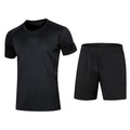 Fitness apparel - Quick Drying Workout clothes for men 4pcs Gym set wear
