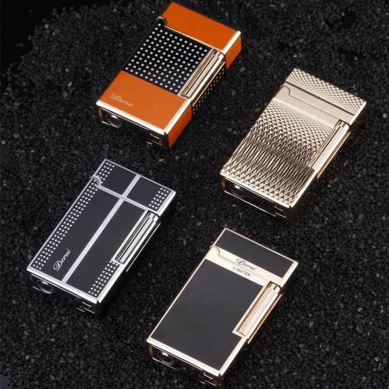 Luxury Bohemian  Butane Torch Lighter with Cigar Hole Punch