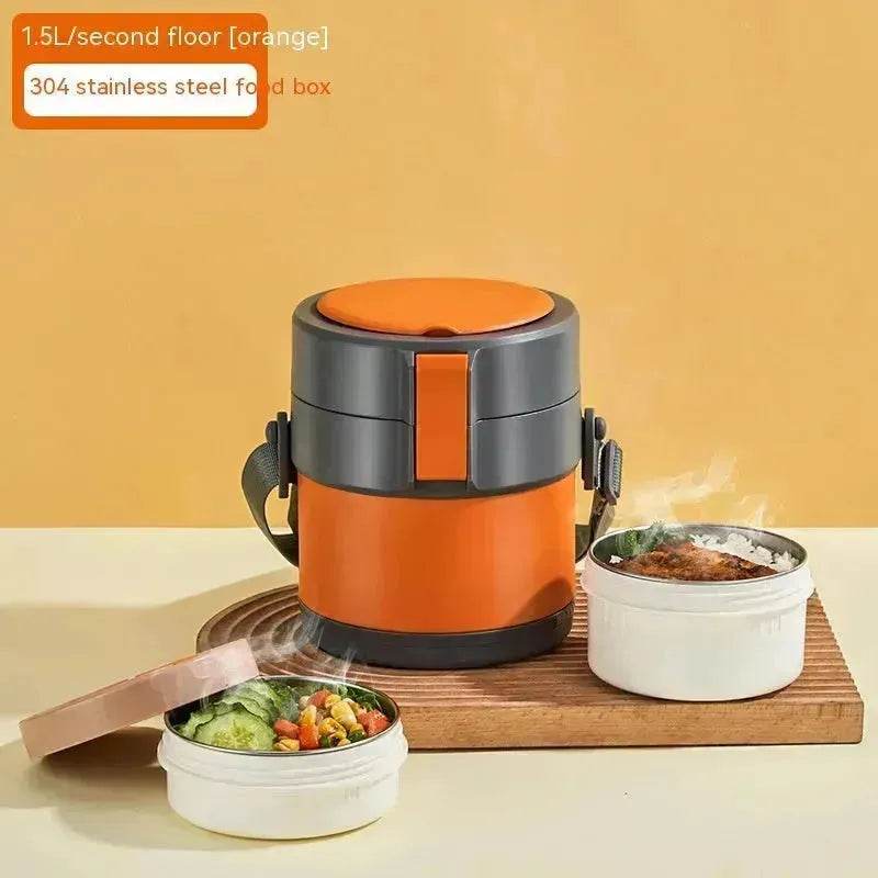 304 Stainless Steel Large Capacity Vacuum Thermal Insulated Lunch Box