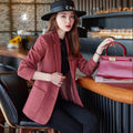 Professional office Business Tweed Blazer Women