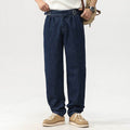Blue Denim Straight High Waist Jeans pant For Men