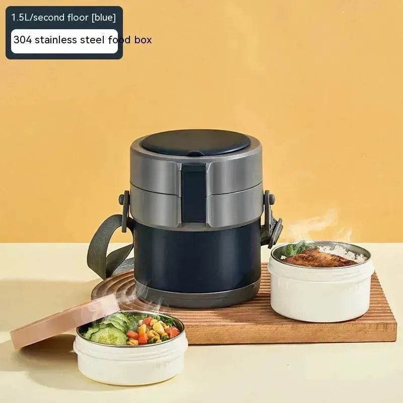 304 Stainless Steel Large Capacity Vacuum Thermal Insulated Lunch Box