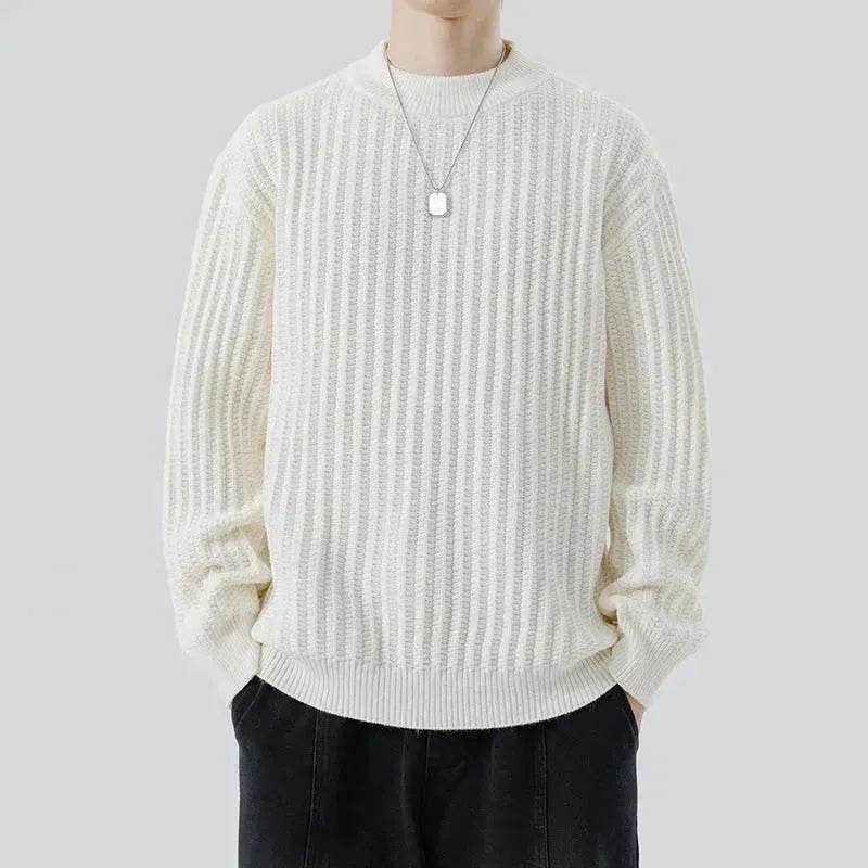 Knitwear Sweater with Crewneck Pullover top