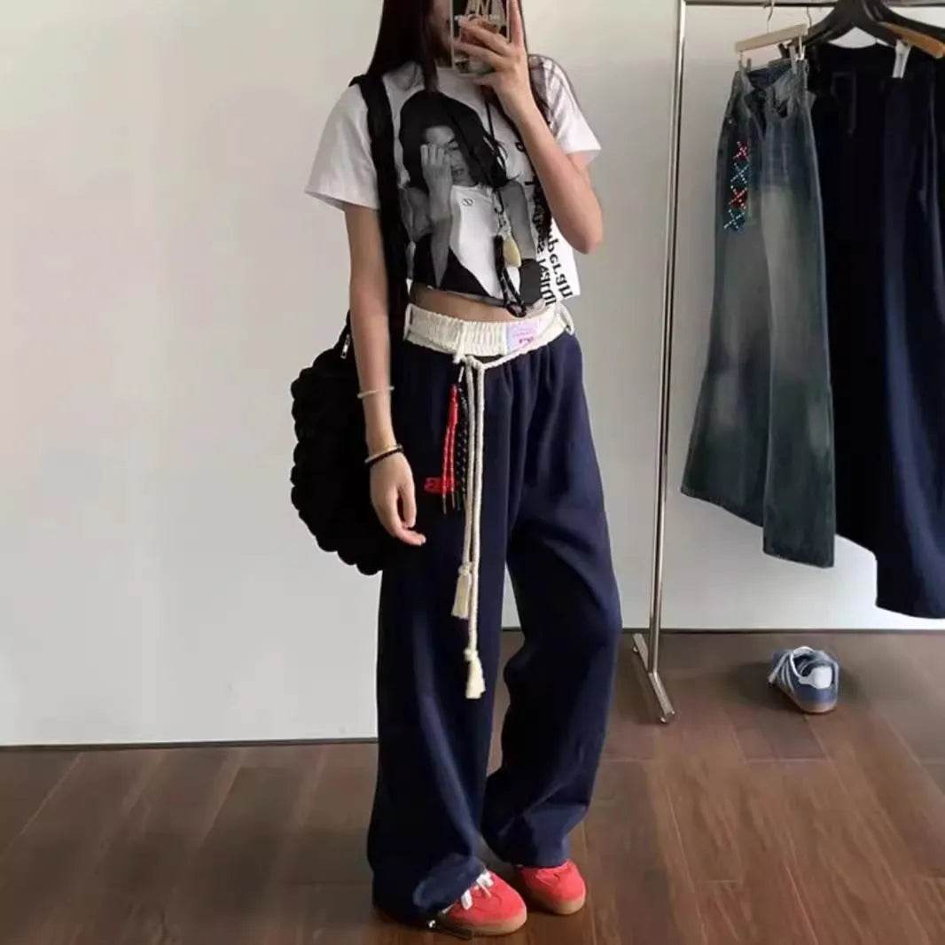 Sweatpant Women – High Waist Japanese & Korean Casual Pants