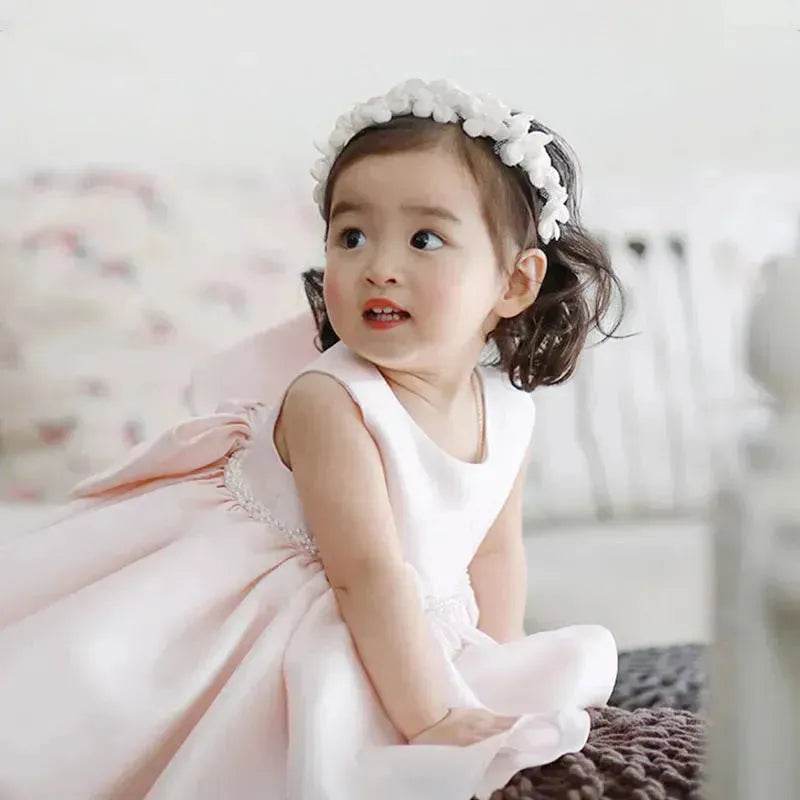 Little Bridesmaid  Flower Girl Dress Princess ball dress for baby girl