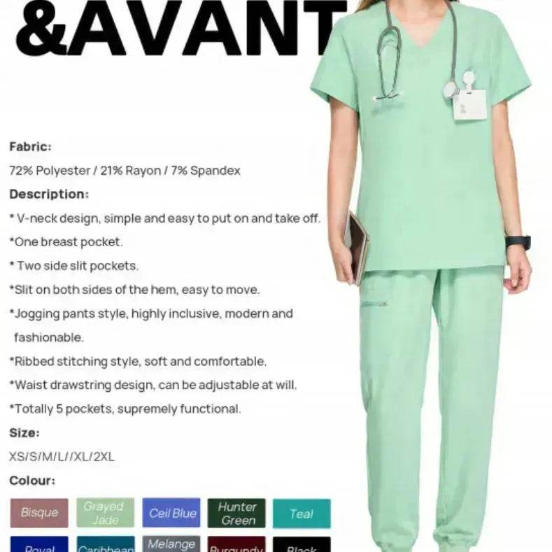 Hospital Uniform Frosted Nurse - Uniform Work wear