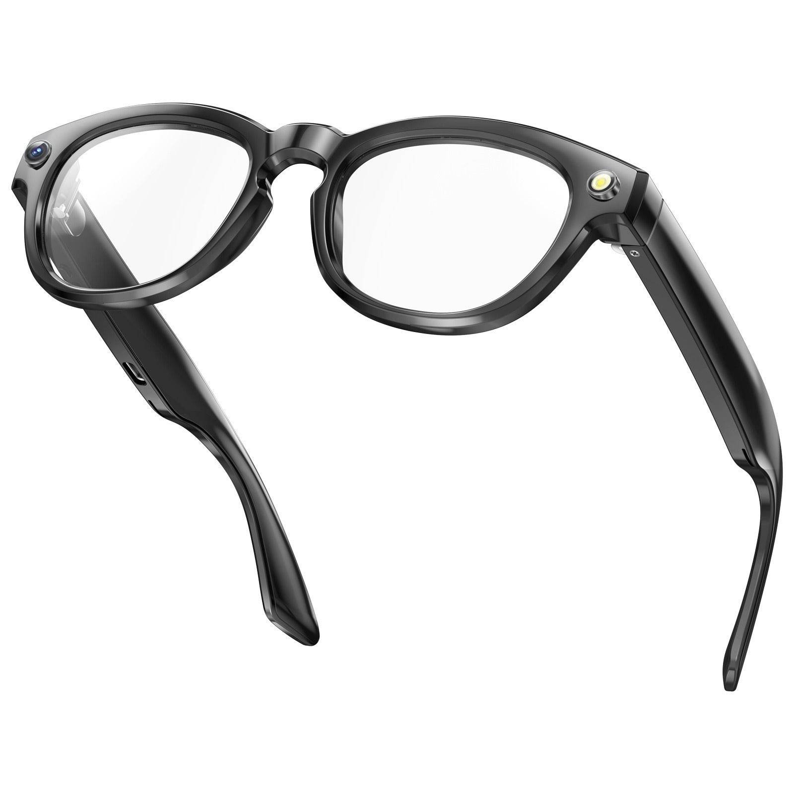 Smart Camera Glasses – Photochromic AI Design for Hands-Free Calls, Music & Photography