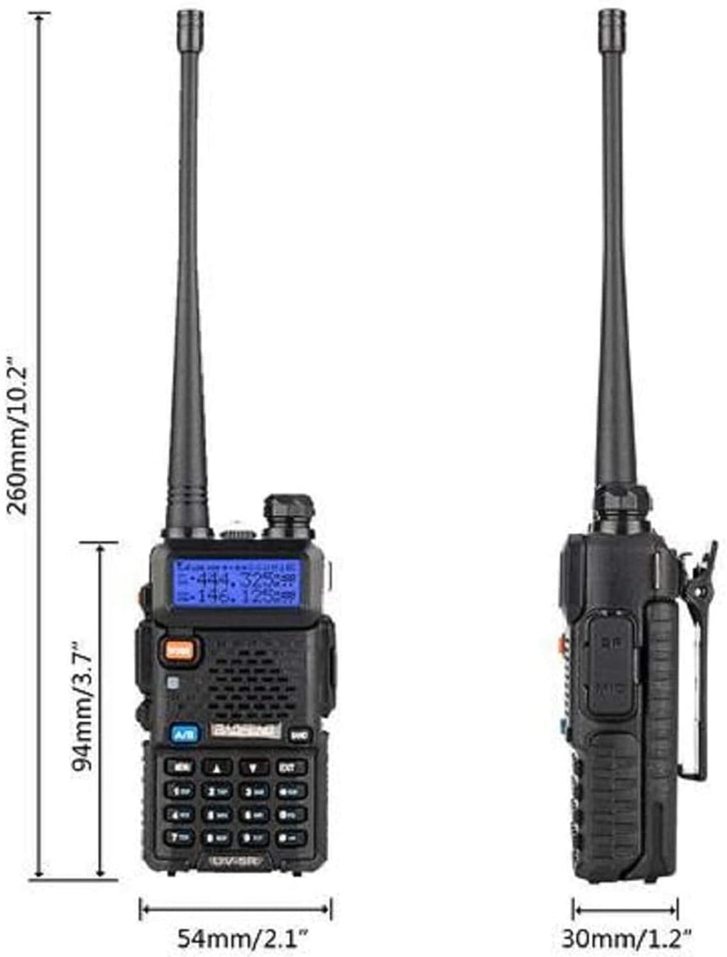 Baofeng UV5R Canada 5w vhf/uhf dual band radio transceiver