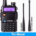 Baofeng UV-5R III Tri-Band (vhf136-174mhz/220-260/uhf400-480mhz) analog portable two-way radio