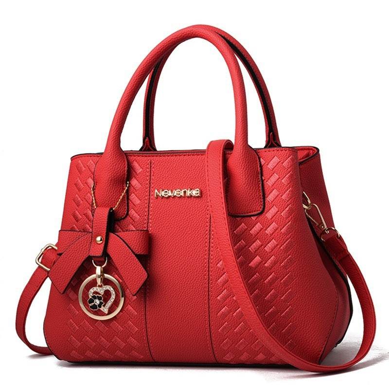 Affordable Luxury formal Handbag PU Leather Made.