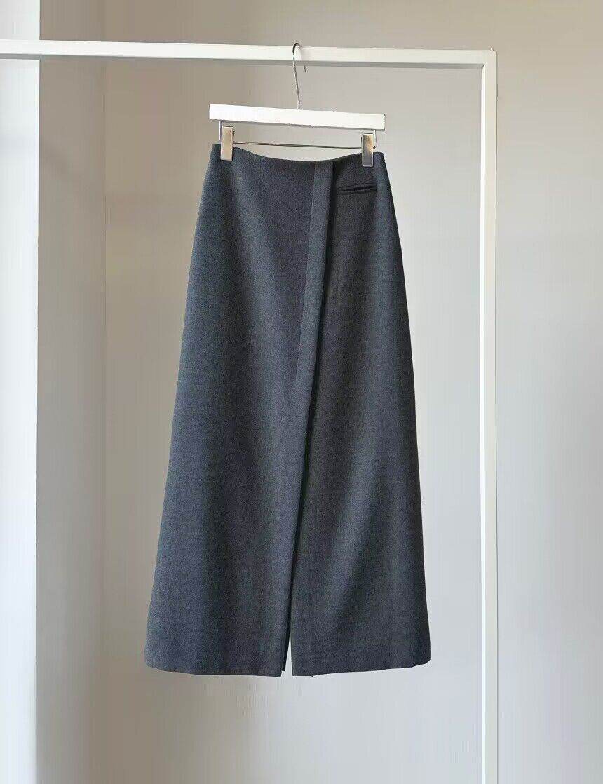 Formal Versatile Slit Long Split Skirt