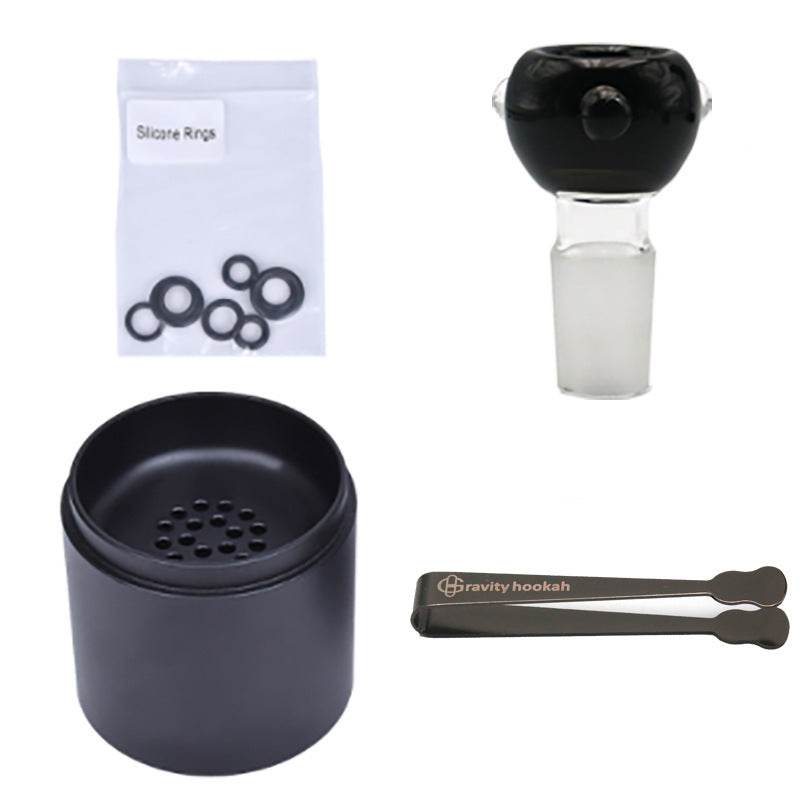 New Transparent Glass Gravity Hookah