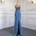 Suspender formal dress  Tassel Slim-fit Party Banquet Engagement Dress