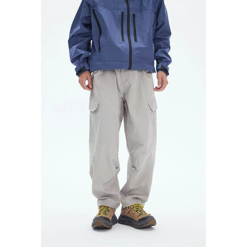 Leisure Cargo Chemical Fiber Blend Men's Trousers