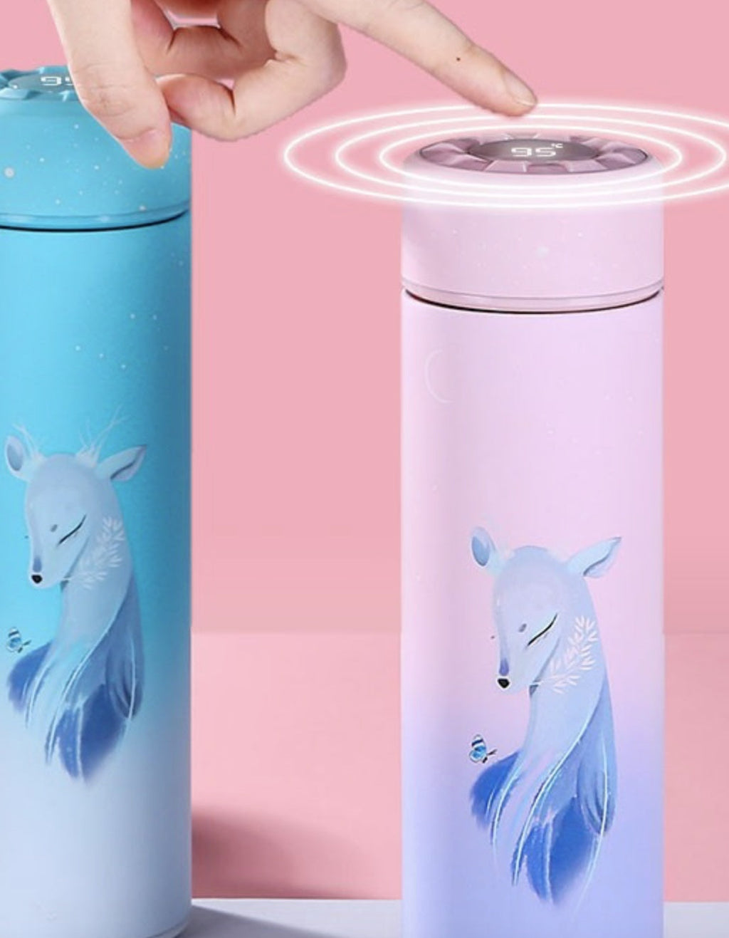 Insulated Thermos Cup with Tea Strainer – 304 Stainless Steel Vacuum Flask | 350ml & 500ml