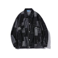 Black Denim Cardigan Jacket New Men And Women