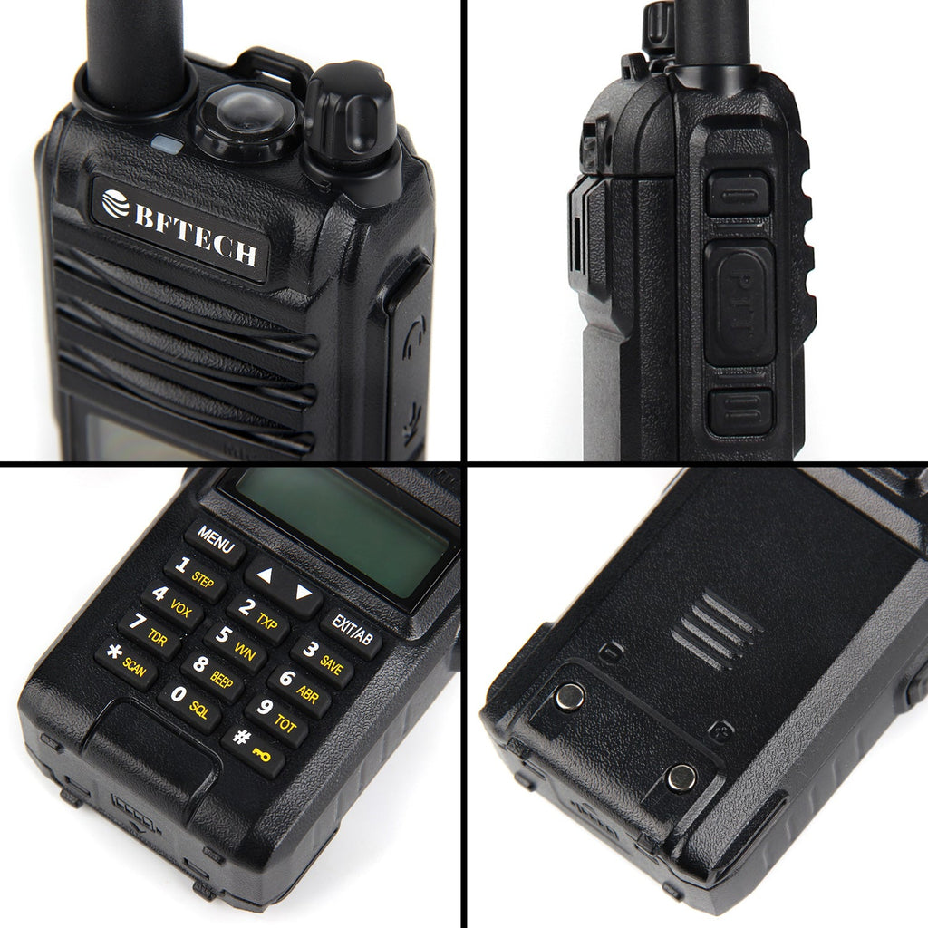 BFTECH BF-F8X3 Tri-band 8 watt vhf 1.25m uhf 136-174/220-260/400-520mhz portable amateur ham two way radio