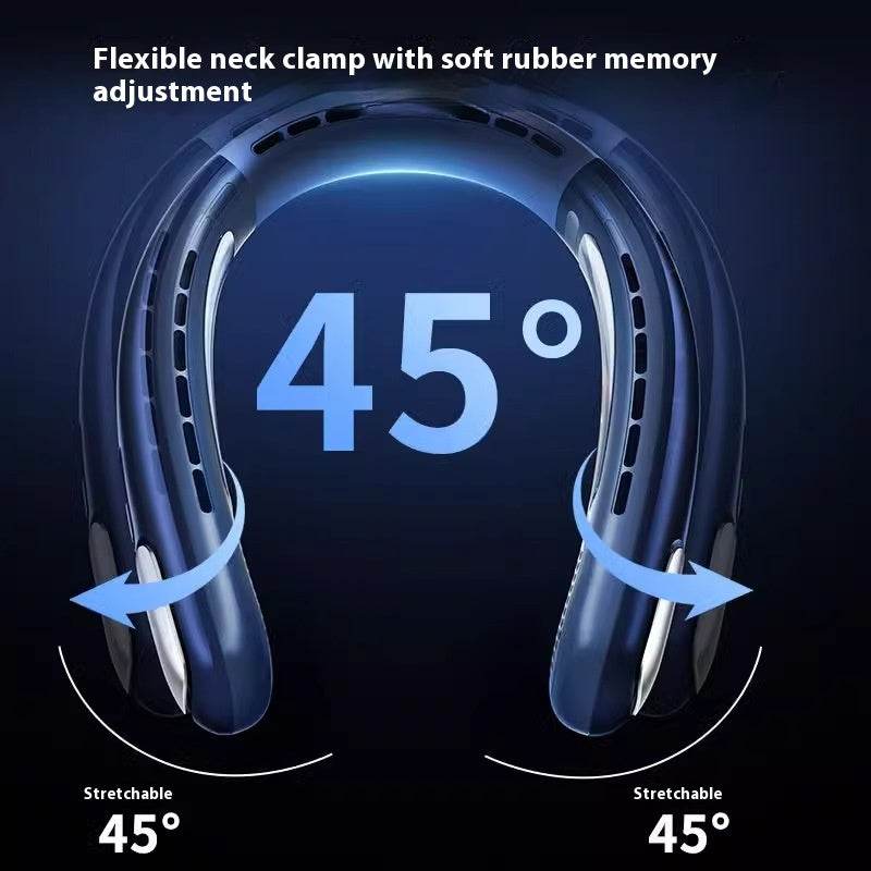 Super cool Rechargeable Bladeless Halter Neck Fan
