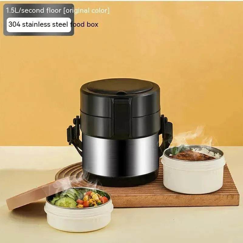 304 Stainless Steel Large Capacity Vacuum Thermal Insulated Lunch Box
