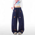 Dachshund Embroidered Sweatpants – Men's Loose Casual Joggers