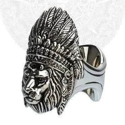 Portable Multifunctional Gothic Gold Ring Cigar Holder