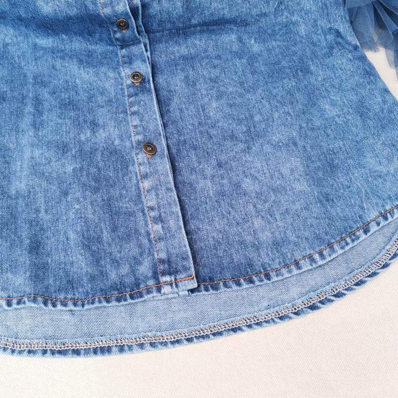 Denim Jacket Women Casual Sleeveless Lapel Style